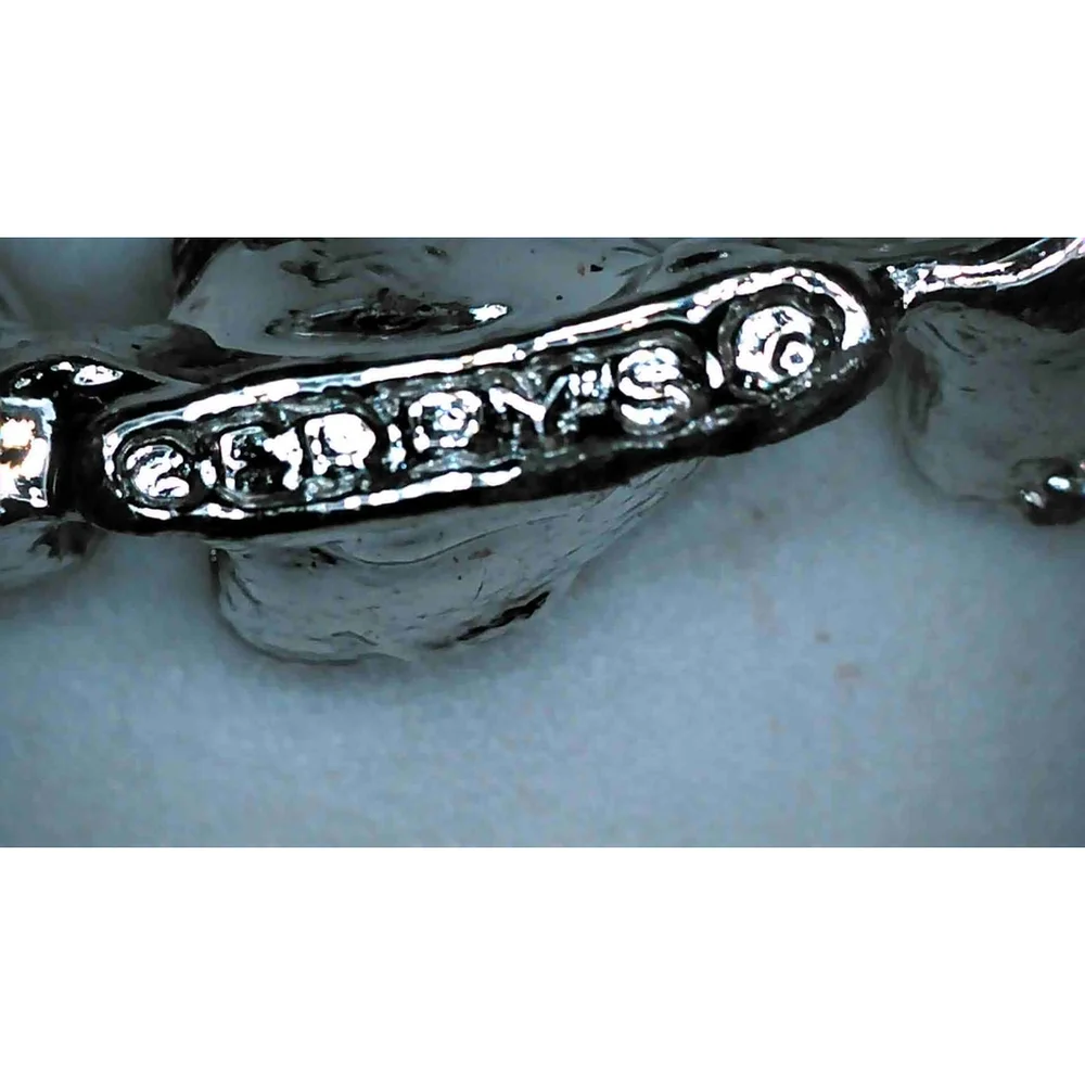 Vintage Gerry's‎ Silver Heart Circle Brooch – 1970's